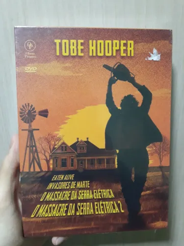 Box dvd Tobe Hooper lacrado RARÍSSIMO