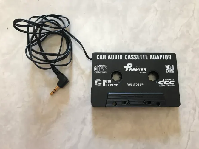 Car áudio cassette adaptor
