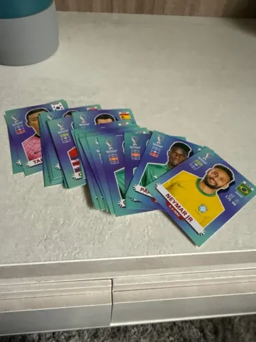 Lote figurinhas Copa 2022
