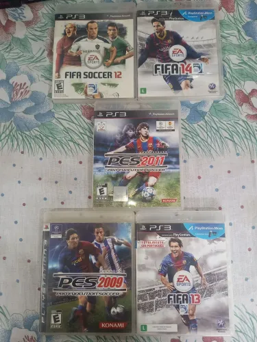 Jogos PS3 - FIFA, PES e mais! Tudo Original