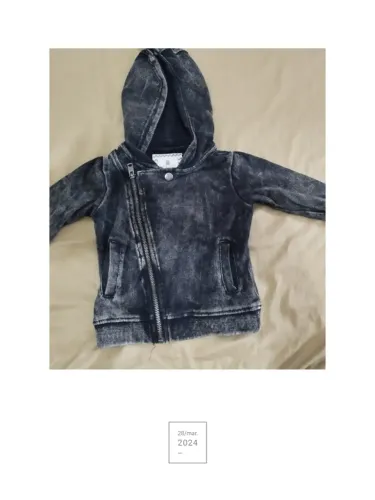Jaqueta jeans infantil 