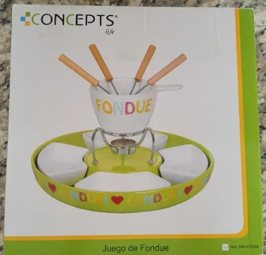 Jogo de Fondue Completo - Novo