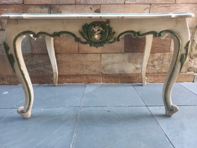 VINTAGE Mesa de centro Luiz XV
