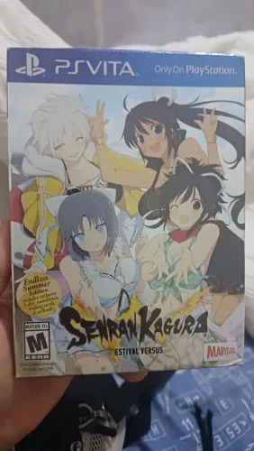Senran kagura estival versus ps vita lacrado