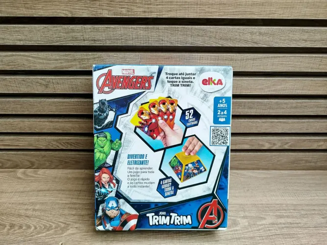 Jogo Trim Trim Vingadores Marvel Elka [Nunca Usado]