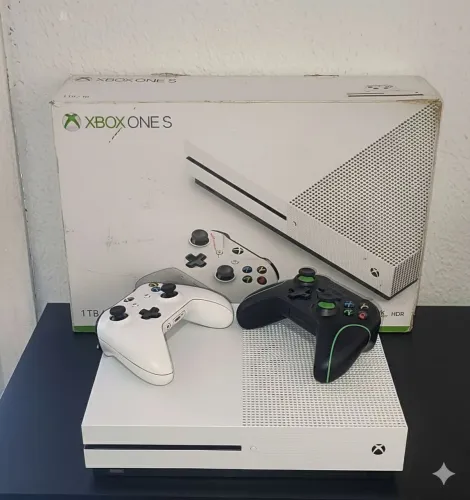 X BOX ONE S BEM CONSERVADO