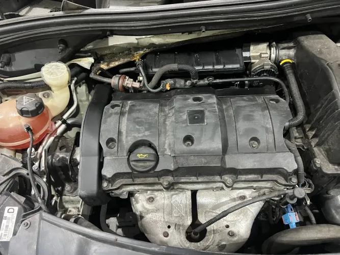 MOTOR PARCIAL COMPLETO PEUGEOT 208 1.6 16v 2018 COM NF E GARANTIA