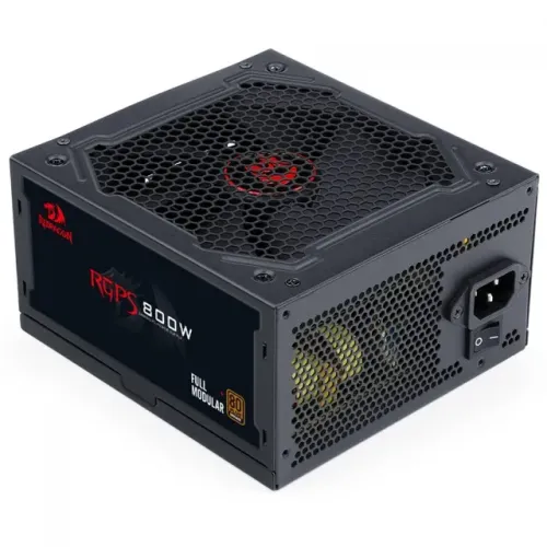 Fonte ATX 3.1 800W Redragon GC-PS011 V2 PFC Ativo 80+ Bronze Full Modular PCIe 5.1- WZetta