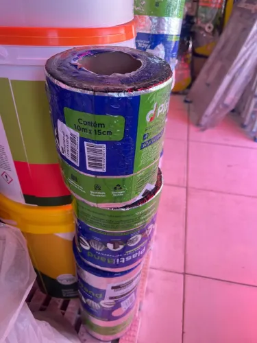 Fita aluminizada 10cm por 10 metros