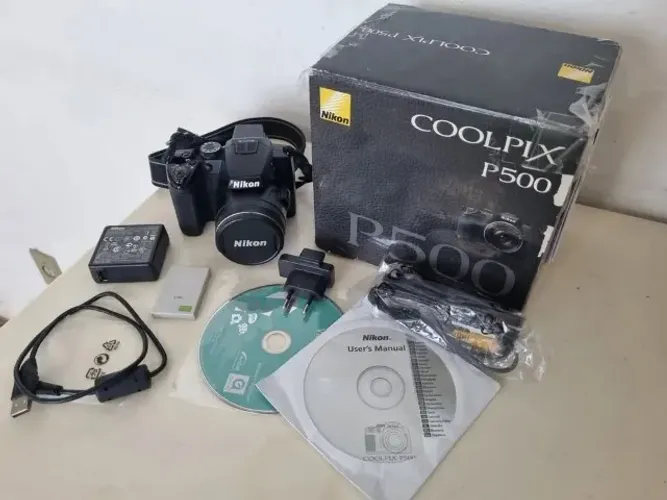 Câmera Nikon Coolpix P500 36X Zoom