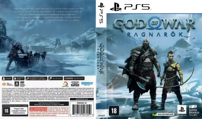 Encartes Impressos para jogos de Ps5 Rerpro + Laminação