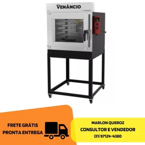 Forno Turbo 5 Esteiras a Gás Venâncio Novo