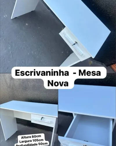 Mesa escrivaninha nova-  Entrego 