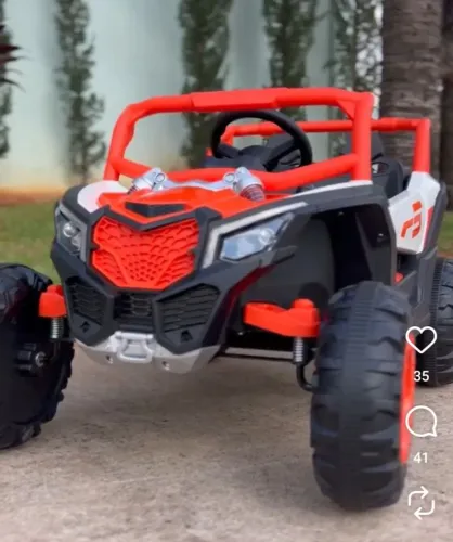Carrinho elétrico infantil maverick