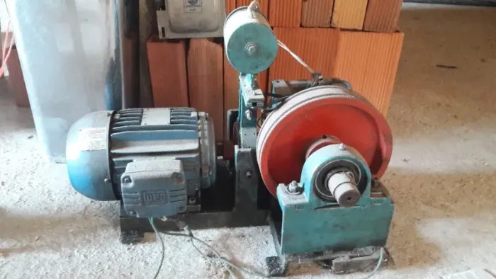 Motor elevador carga restaurante