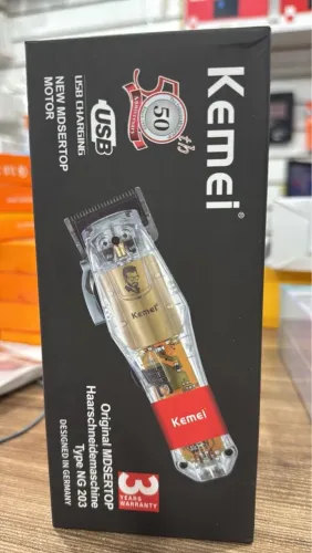 Máquina de Cortar Cabelo Kemei NG-203 - Profissional