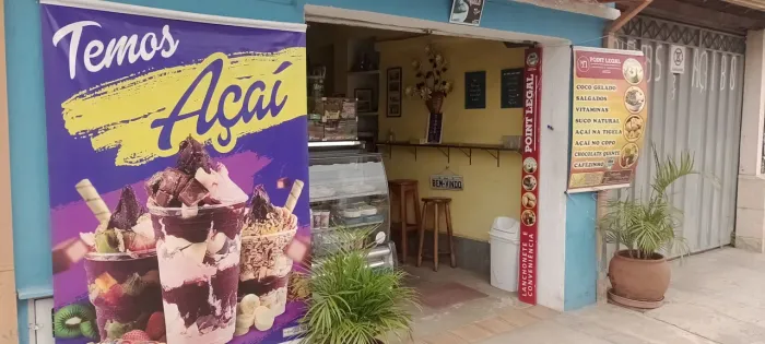 Lanchonete e açaíteria c/ delivery, frente a praça 