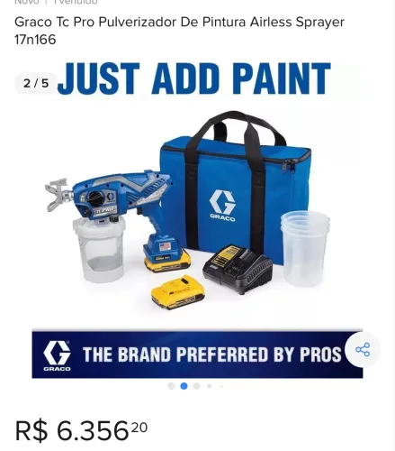 Graco Tc Pro Pulverizador De Pintura Airless Sprayer 17n166