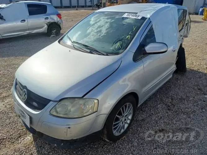 SUCATA VOLKSWAGEN FOX 2009 PRATA 1.0 COMPLETO PARA PEÇAS