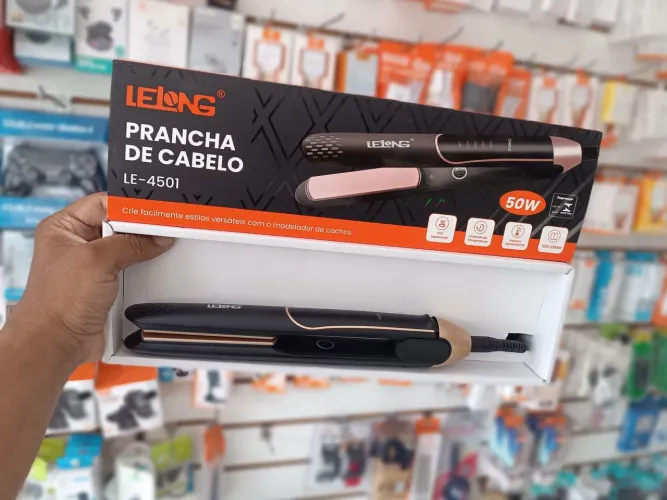Chapinha profissional prancha para cabelo 50w - entrega em São Luís e região
