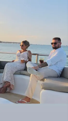 VESTIDO DE NOIVA RENDA IMPORTADA - ROBERTO SANTOS 