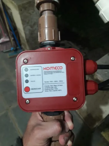 Pressostato Eletrônico Komeco para Bombas D'água