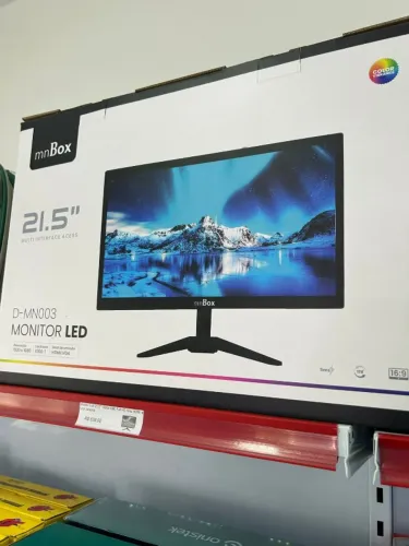 Monitor LEd Full HD com entrada HDMI e VGA