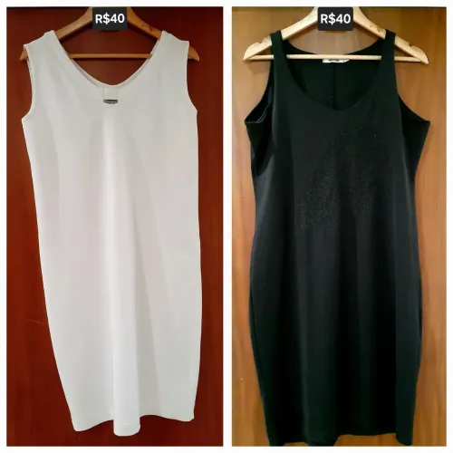 2 Vestidos Básicos Marisa G (Lote)