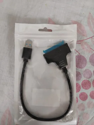 Cabo Adaptador Sata Usb Para Hd E Ssd 2.5
