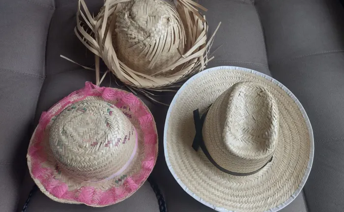 3 Chapéus de Palha - Diversos Estilos - Festa Junina