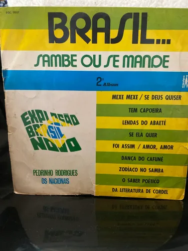LP disco de vinil Brasil ? sambe ou se mande 2 álbum