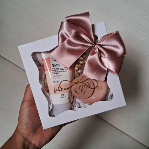 Kit Presente Dia das Mães: Hidratante e Sabonete 