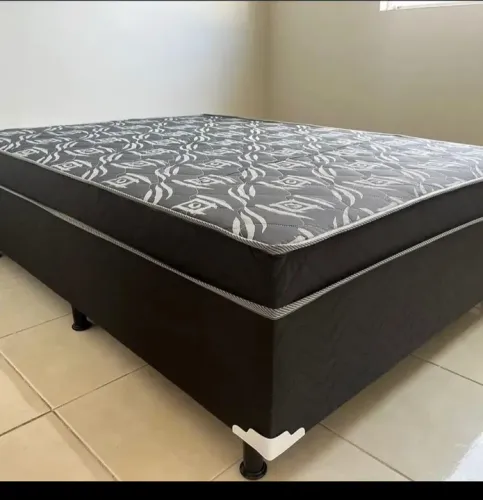 Cama Box Casal mary, com Colchão!!! NOVAS