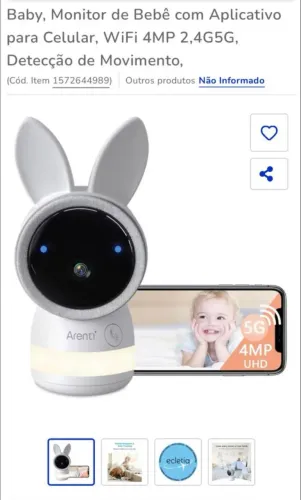 Vendo babá eletrônica 