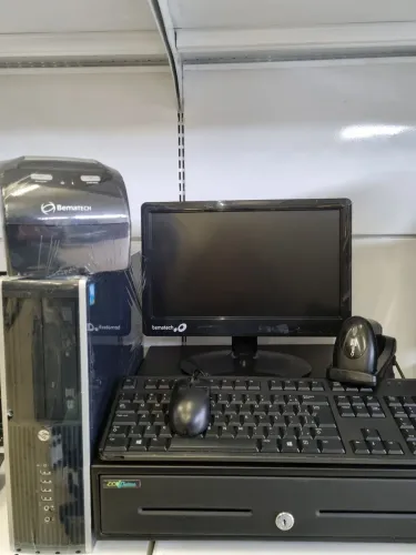 Kit Computador Completo para Comércio Intel Core i5+ Periféricos de PDV com Garantia e NF 
