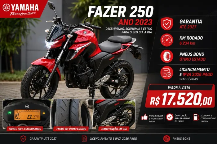 YAMAHA FZ25 FAZER 2023
