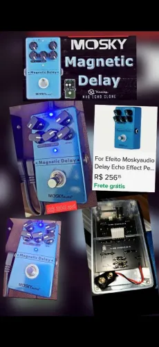 2 delay + 1 overdrive liquidando! Super Promoção leve 3 pague 1!