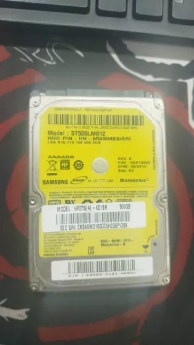 Hd notebook 500GB 2,5 Sata Samsung