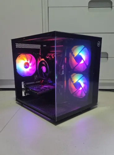 PC GAMER RYZEN 5 1600 + B450M + GTX 750 Ti 4gb + 16gb DDR4 + NVME 250gb