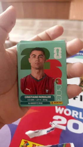 Figurinha Álbum da Copa 2026 Cristiano Ronaldo - CR7