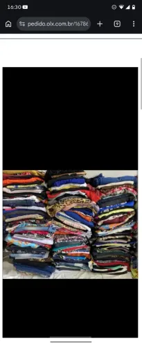 Lote de roupas 
