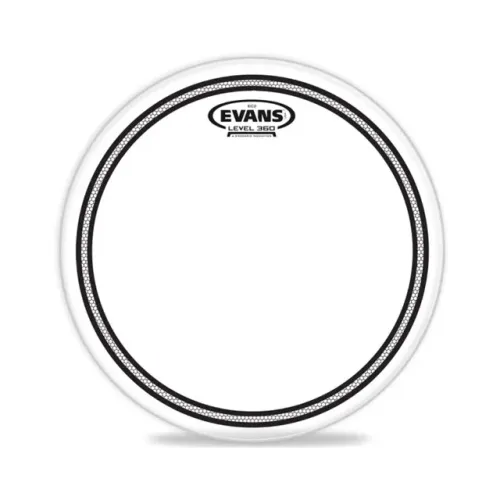 Pele Evans EC2 TT16EC2S 16" Transparente Filme Duplo com anel na borda