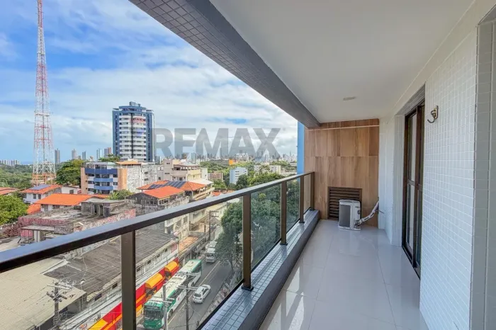 Apartamento Quarto e Sala para Aluguel na Federação | Vista Mar | Prédio Novo | Infraestru