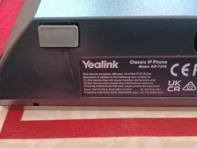 Aparelho Telefone IP - Yealink SIP