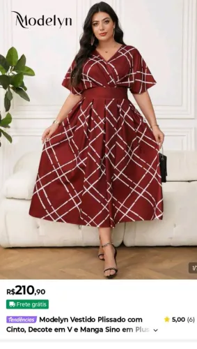 Vestido da shein