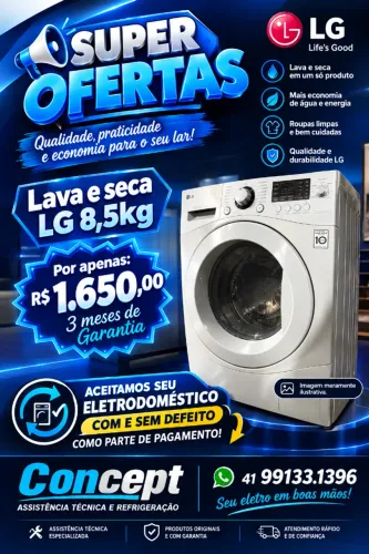 Lava e seca