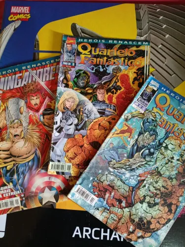 Lote de hqs Marvel anos 90 