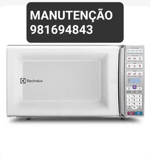 Forno Microondas -  Manutenção à domicílio 