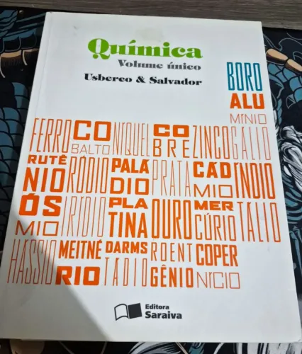 Livro Química Volume Único - Usberco & Salvador - Editora Saraiva