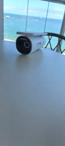 Câmera Baseus S2 sem fio c/ carregamento solar